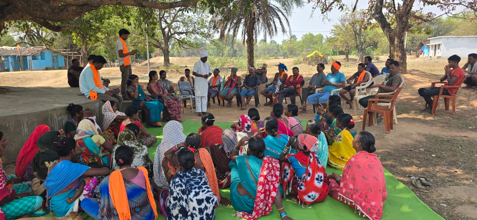 नारायणपुर : भारतीय जनता पार्टी के 47वें स्थापना दिवस के अवसर पर 07 अप्रैल से 12 अप्रैल तक नारायणपुर जिले में “गांव चलो, बस्ती चलो” अभियान का हुआ समापन