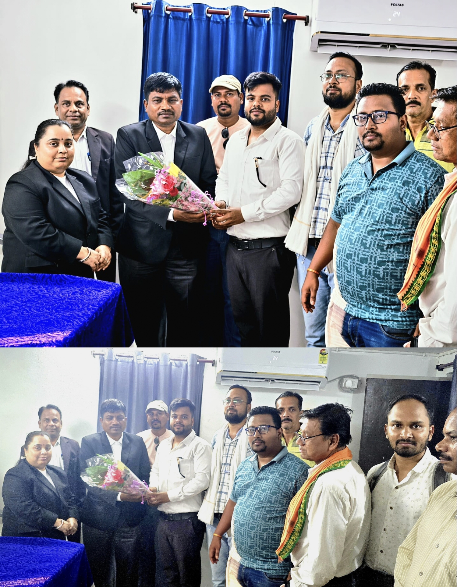 नारायणपुर: नवपदस्थ जिला अपर सत्र न्यायाधीश से छत्तीसगढ़ जर्नलिस्ट यूनियन के पत्रकारों का शिष्टाचार भेंट व सार्थक संवाद